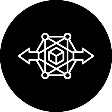 seo modern simgesinin vektör illüstrasyonu