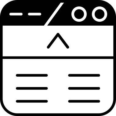 Takvim simgesi, vektör çizimi