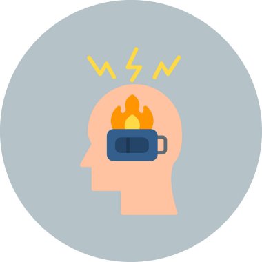 Sanal gerçeklik. Basit illüstrasyon