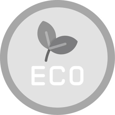 Yaprak simgesi, vektör illüstrasyon tasarımı