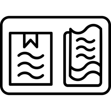 Klima simgesi vektör çizimi çizimi