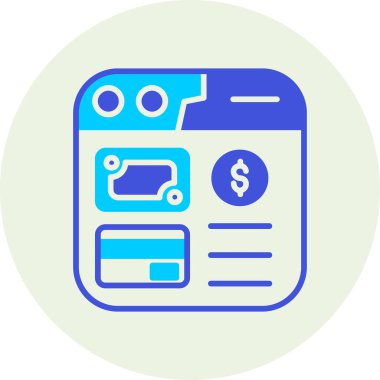 para simgesi vektör illüstrasyonu