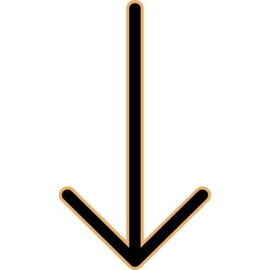 Sol düz vektör simge açmak