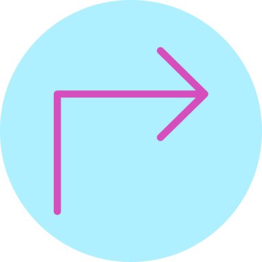 ok simgesi vektör illüstrasyonu