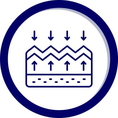 ok simgesi, vektör illüstrasyon tasarımı