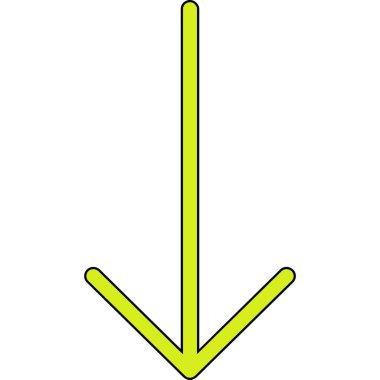 Ok simgesi. vektör illüstrasyonu