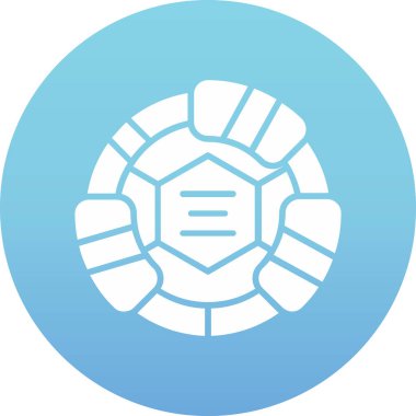 Mavi top vektör çizim