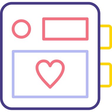 Web tasarım vektörü simgesi