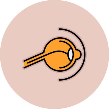 Çizgi film kaşığının vektör çizimi