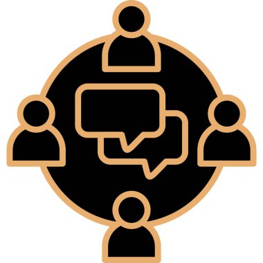 ağ paylaşım simgesi çizimi