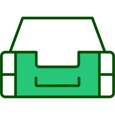 araba servisi renk ikonu vektör çizgisi