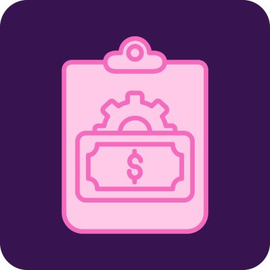 Para çantası. Basit tasarım