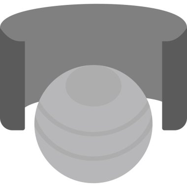 bir yelpazenin düz simgesi.