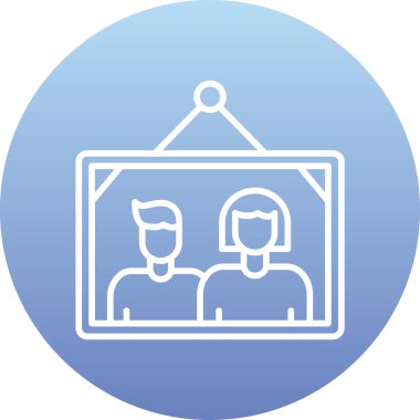 İnsan simgesinin vektör illüstrasyonu