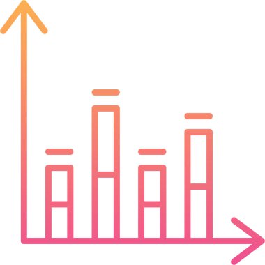 grafik ikonu vektör illüstrasyonu