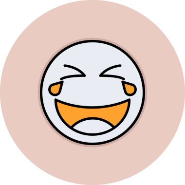 İfade ifade simgesi vektörü - yüz biçimi