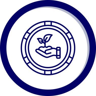 Çiçekli bir ağacın vektör çizimi