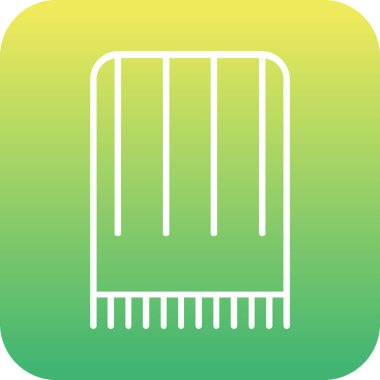 Modern b 'nin vektör illüstrasyonu eksik simgesi