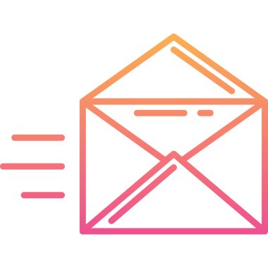 posta simgesi, vektör illüstrasyonu