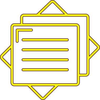 Kitap. Web simgesi basit illüstrasyon