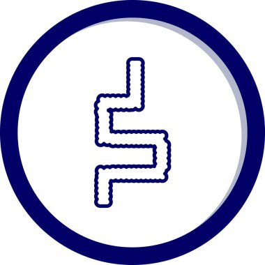 Arkaplanda yeni yılın vektör simgesi