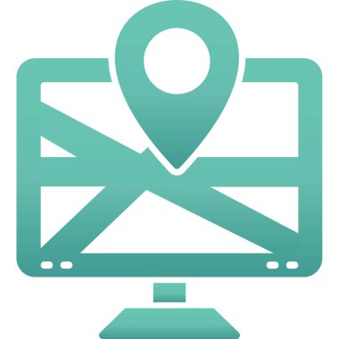 konum glifleri renk vektör simgesi kolayca değiştirilebilir ya da düzenlenebilir.