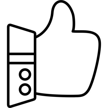 Simge, vektör illüstrasyonu gibi