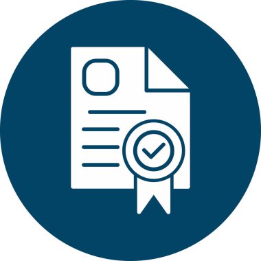 Kontrol listesi. Web simgesi basit illüstrasyon