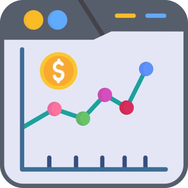 tablo işletme finans simgesi