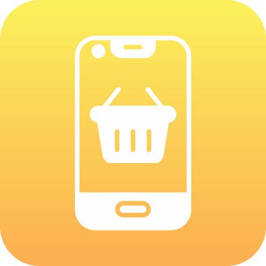 alışveriş sepeti simge vektör