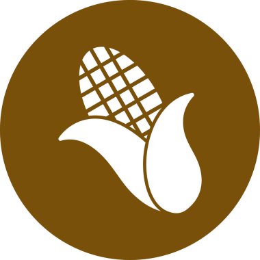 Yaprak simgesi, vektör illüstrasyonu basit tasarım