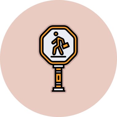 Yol işaretleri simge vektör