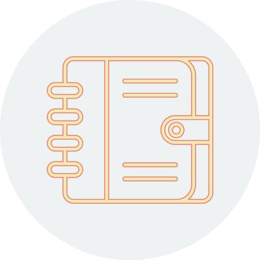 Modern bir simgenin vektör illüstrasyonu