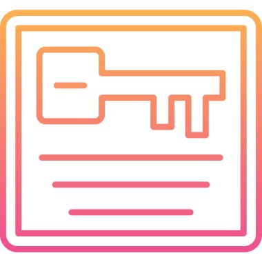 Dosya simgesinin vektör illüstrasyonu