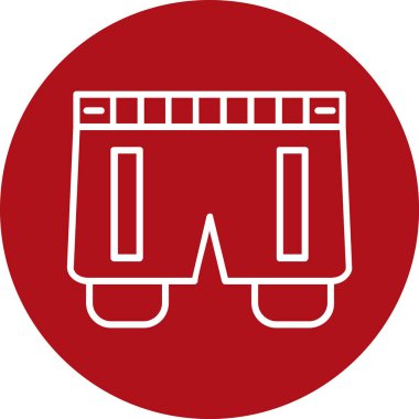 vektör pantolonu resimlemesi