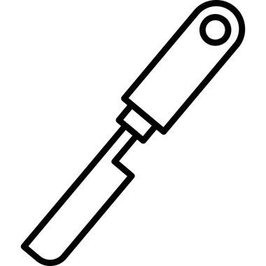 tornavida ikonu vektör çizimi