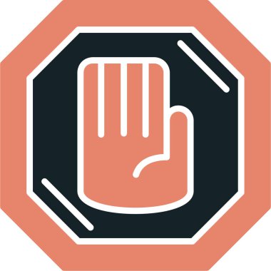 Dur işareti. Basit resimleme