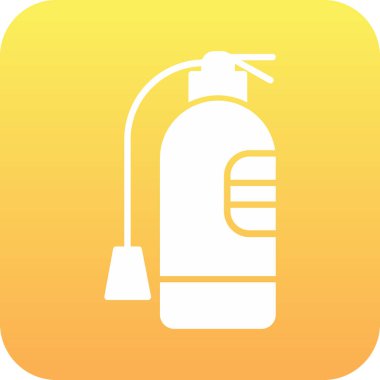 Modern b 'nin vektör illüstrasyonu simge yok söndürücüden yoksun