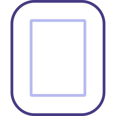 Modern b 'nin vektör illüstrasyonu eksik simgesi