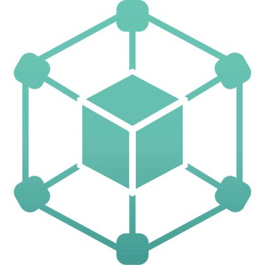 Modern bir simgenin vektör illüstrasyonu