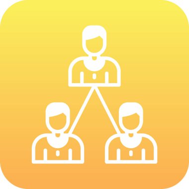 İnsan simgesinin vektör illüstrasyonu