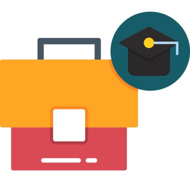 Web ve mobil için eğitim düzlüğü simgesi