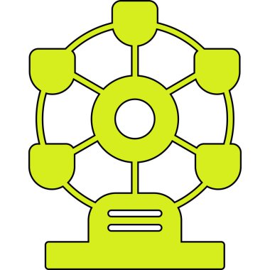Hayran ikonu. Web için fan vektör simgelerinin basit illüstrasyonu