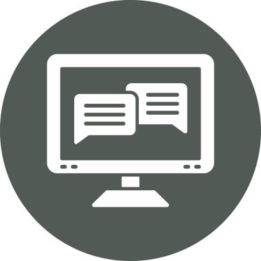 vektör dizüstü simgesi illüstrasyonu