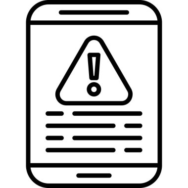 Uyarı hatası simgesi, özet biçimi