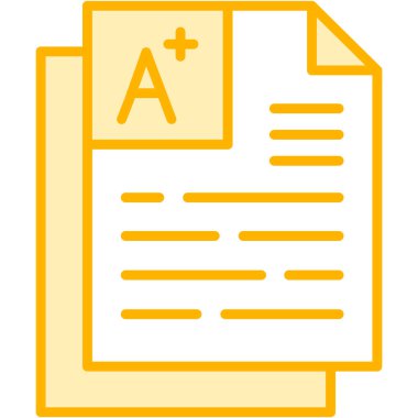 dosya biçimi simgesi, vektör illüstrasyonu