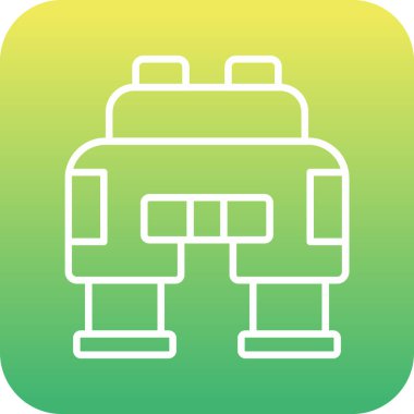 Enerji yokluğunda vektör illüstrasyon simgesi.