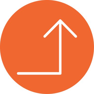 ok simgesi vektör illüstrasyonu