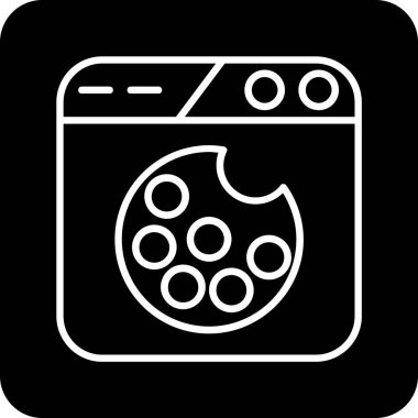 Bir mutfak simgesinin vektör çizimi