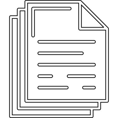 belge dosyası izole edilmiş ikon vektör illüstrasyon tasarımı